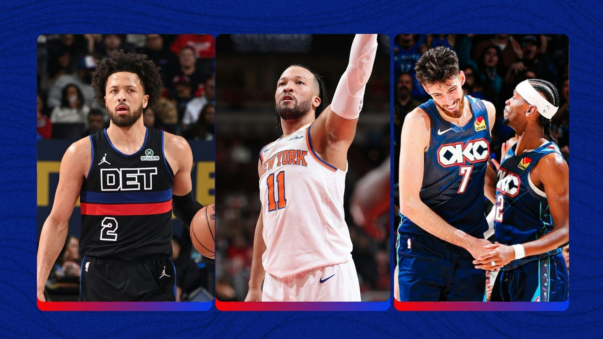 Coast-to-coast: Brunson reaches 7K Knicks points; Pistons, Thunder win OT duels